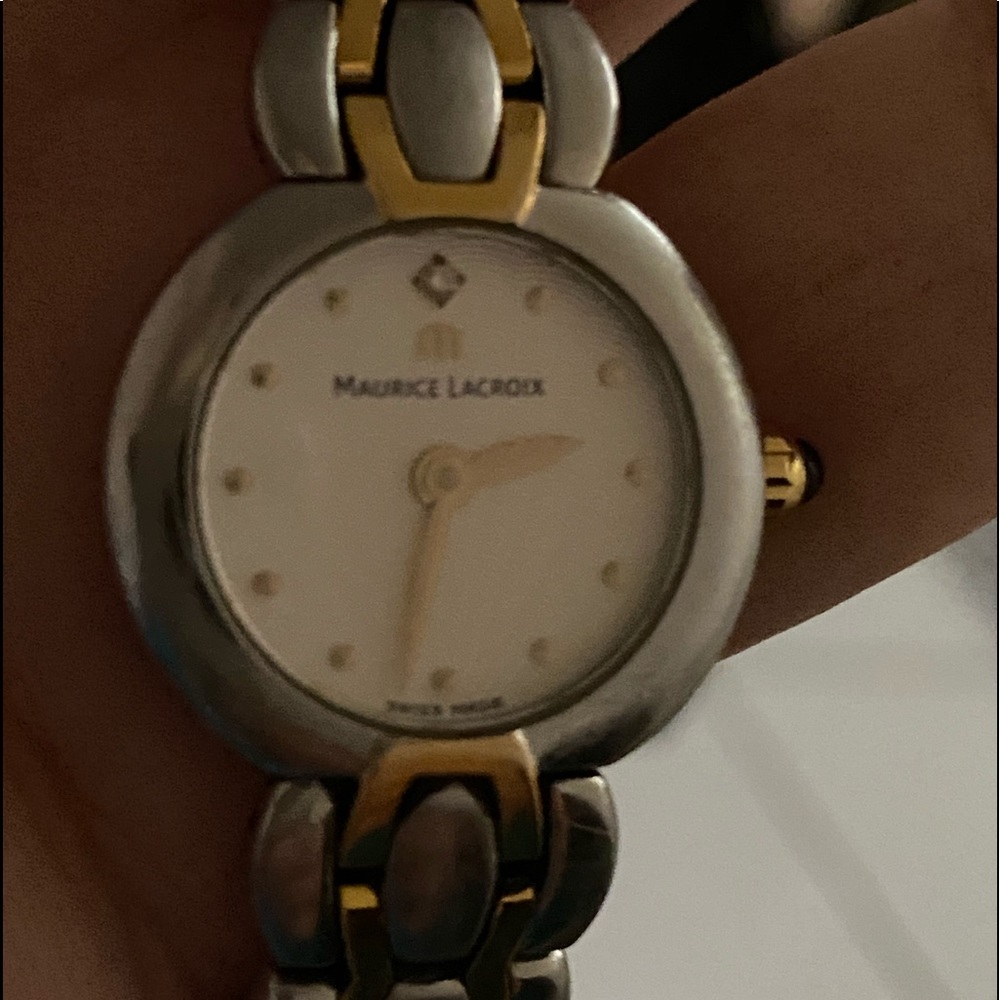 TwoToned Gold-Watch/ Great Gift Any Time.